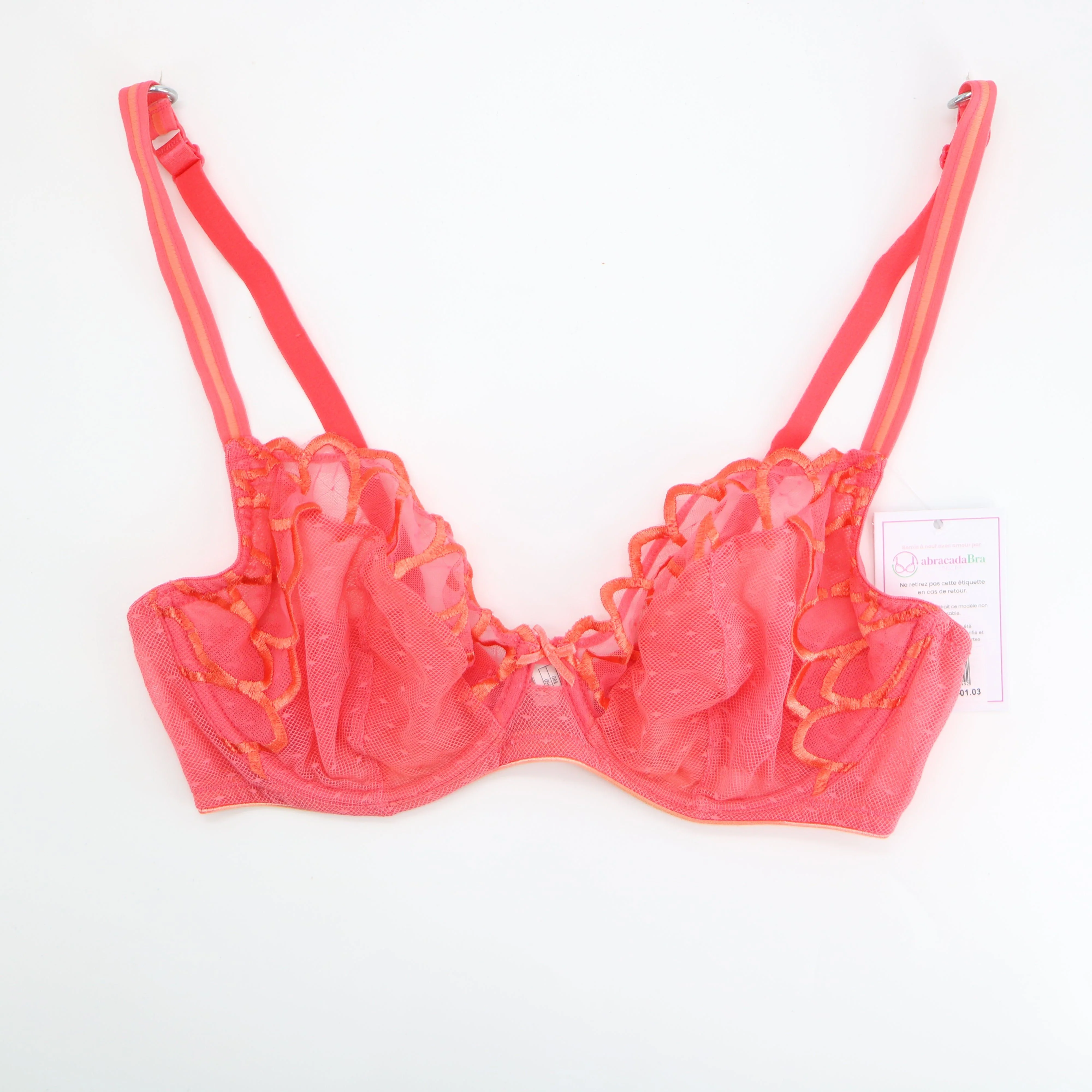 Soutien-gorge Jardin Secret Corail