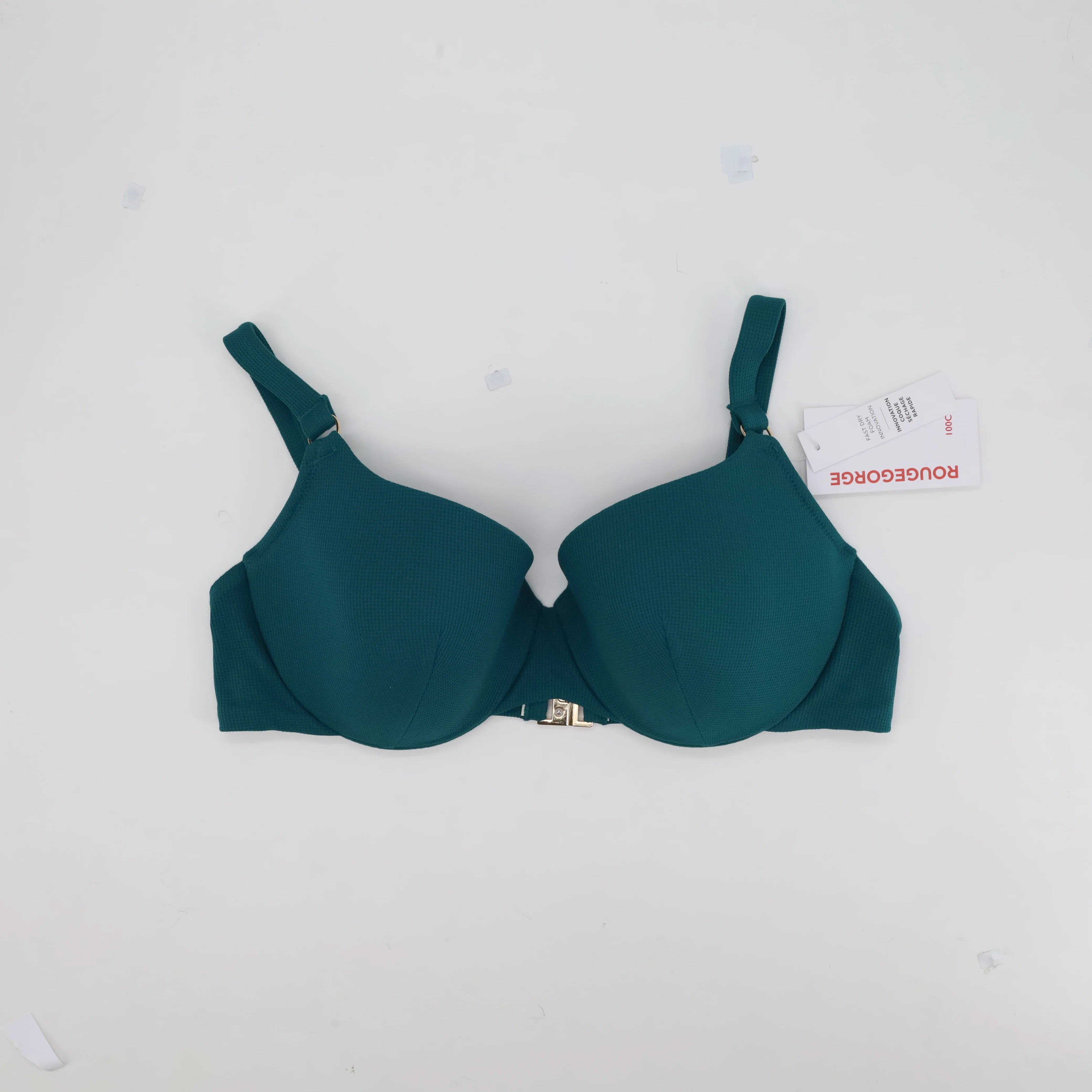 Haut de maillot RougeGorge Vert - Image 2