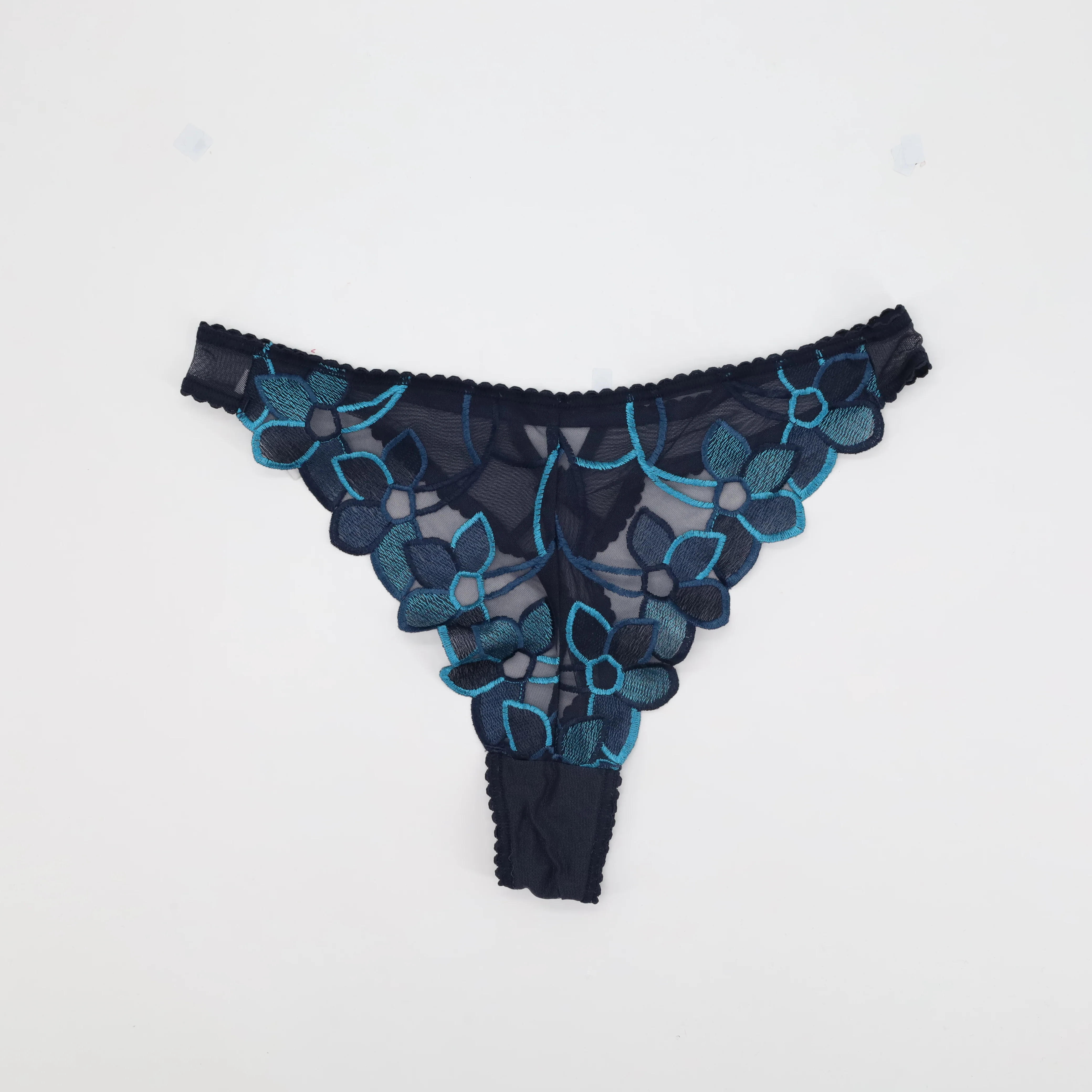 String Allumette Bleu