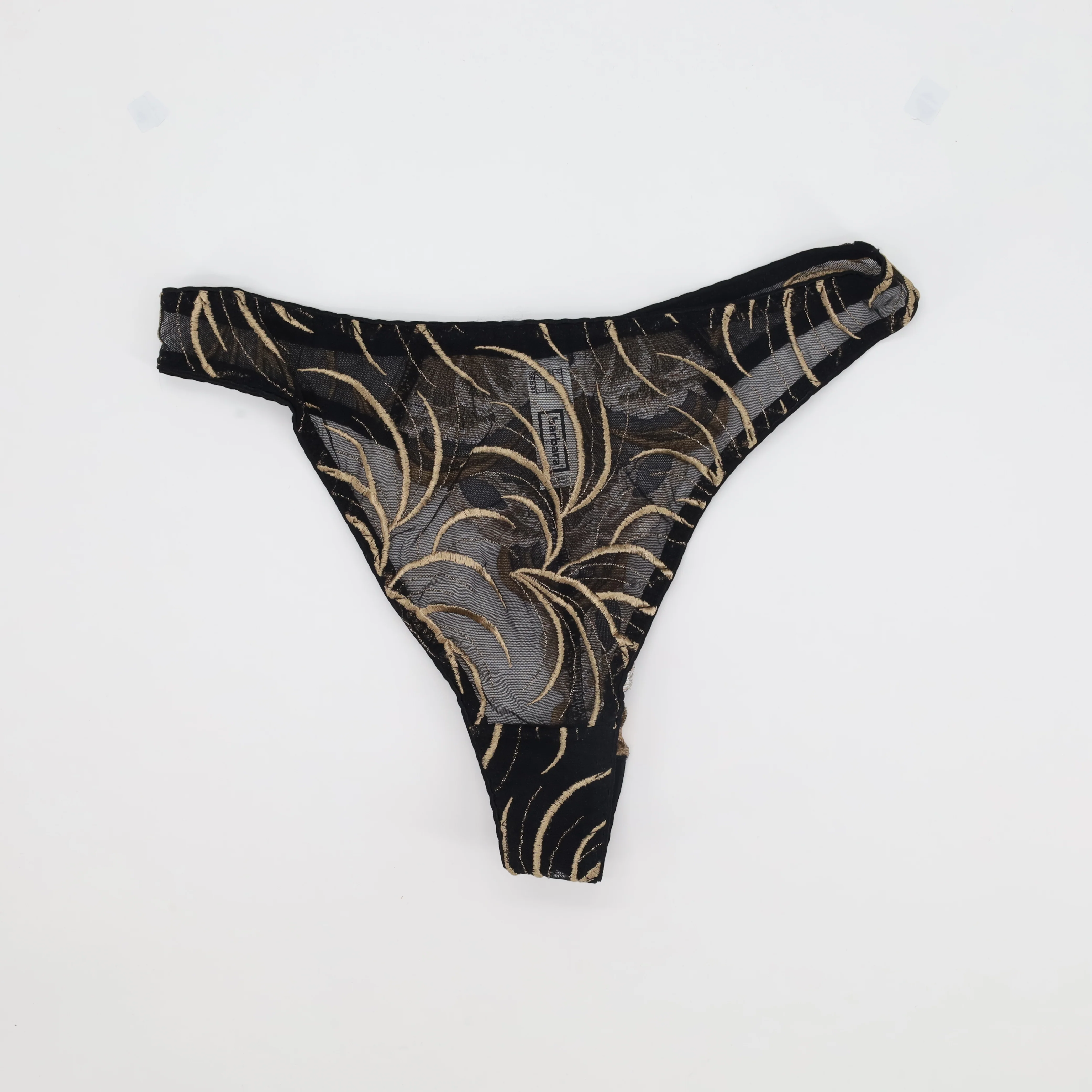 Tanga Barbara Noir