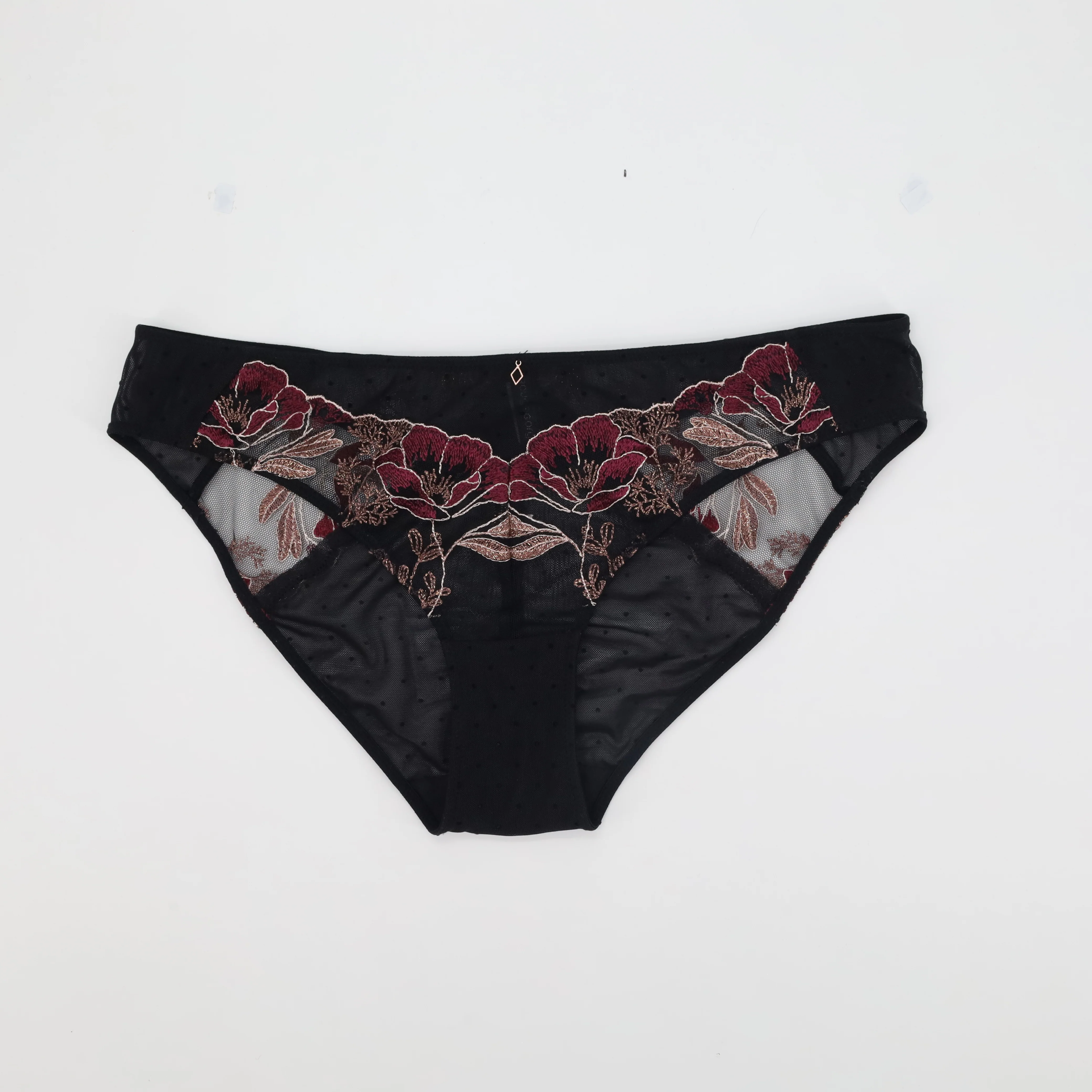Culotte RougeGorge Noir