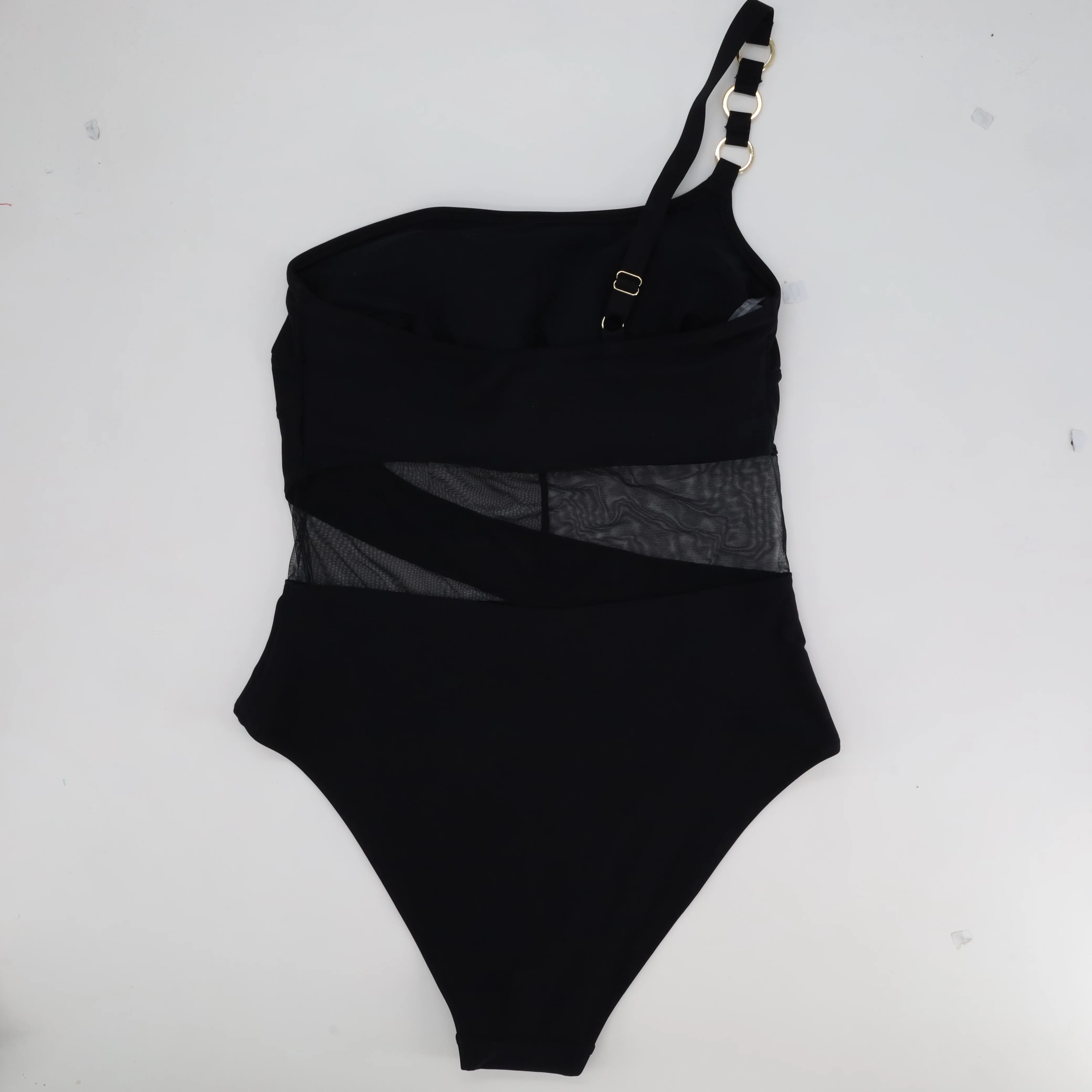 Maillot 1 pièce Rose Noir - Image 3