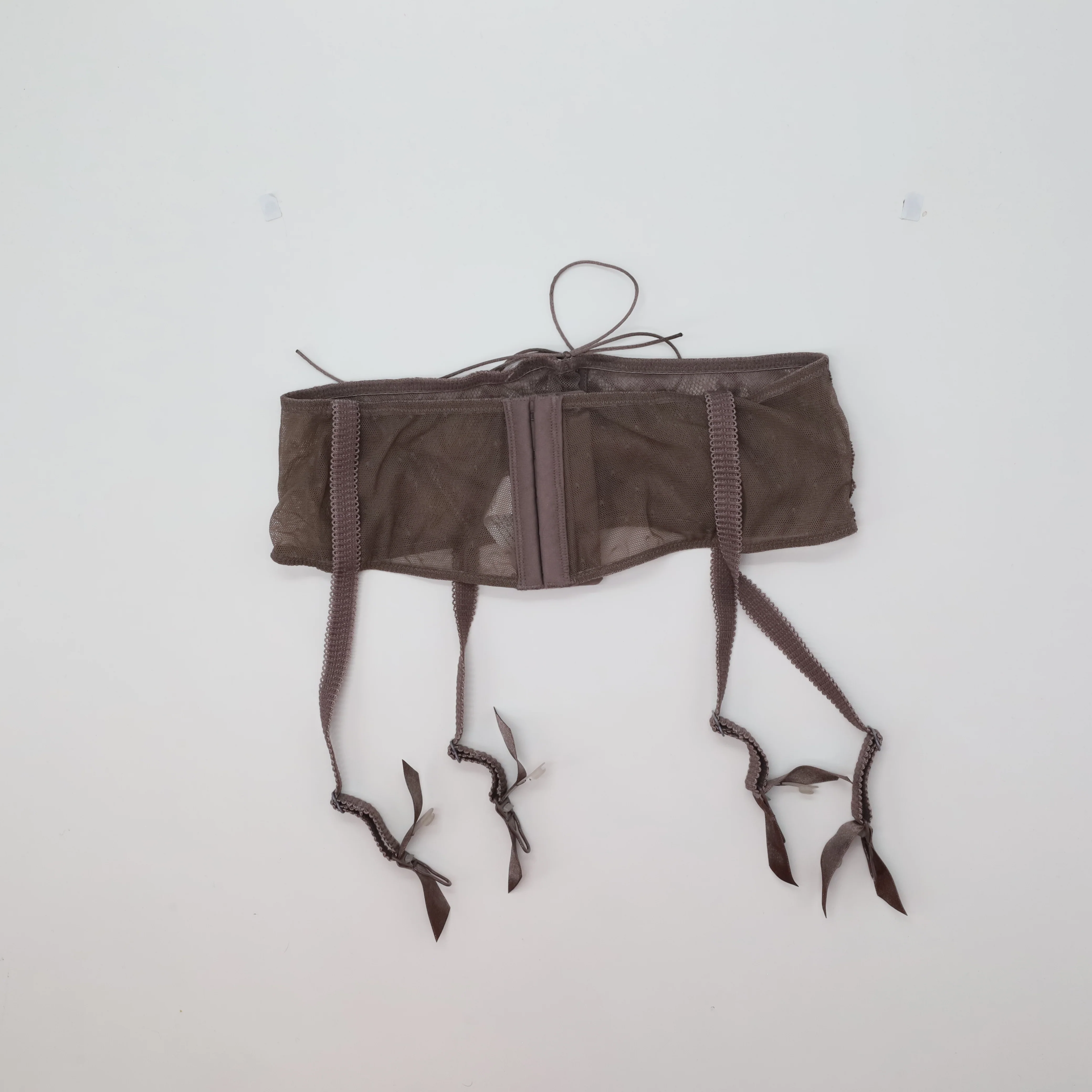 Porte-jarretelles Rosy Marron - Image 2