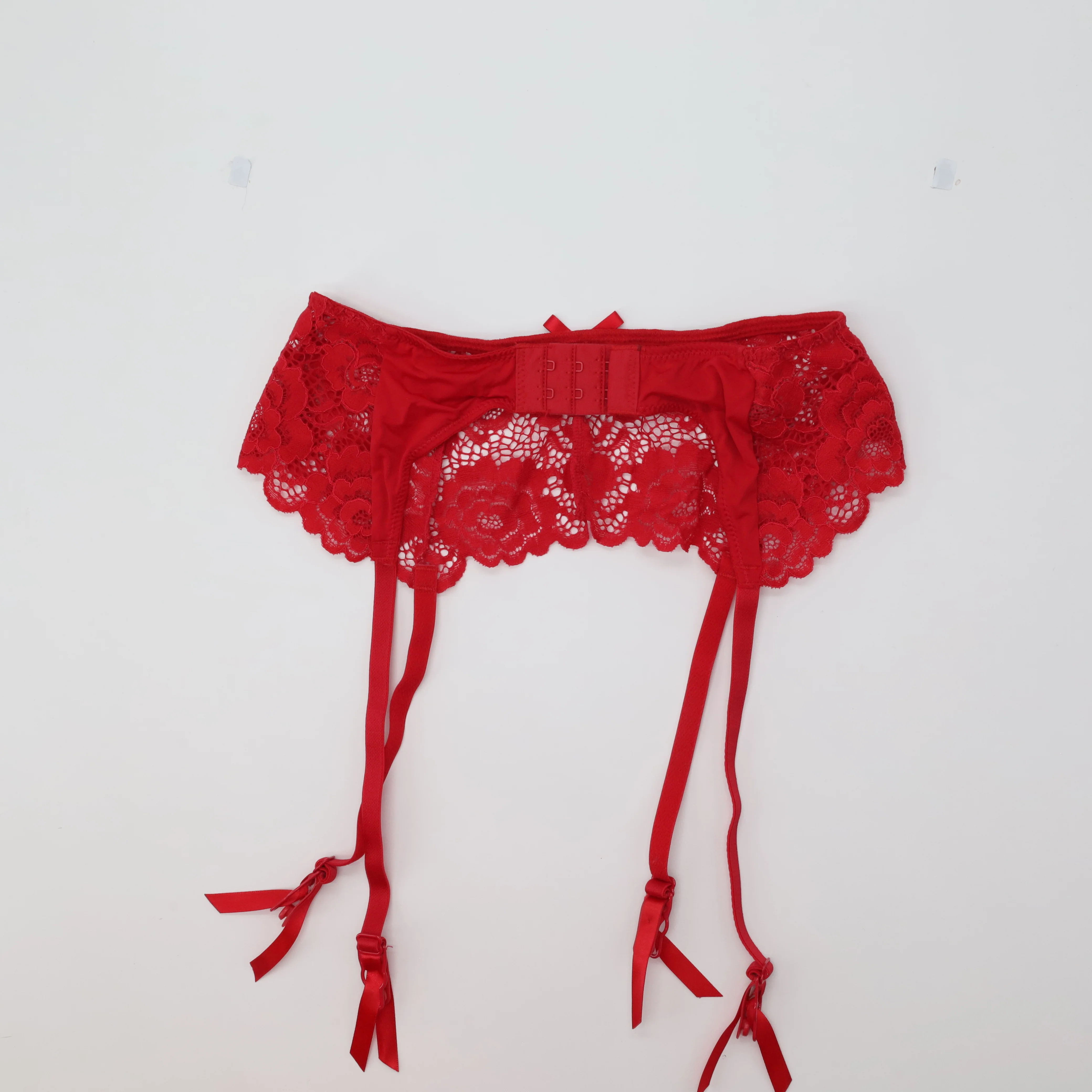 Porte-jarretelles RougeGorge Rouge - Image 2