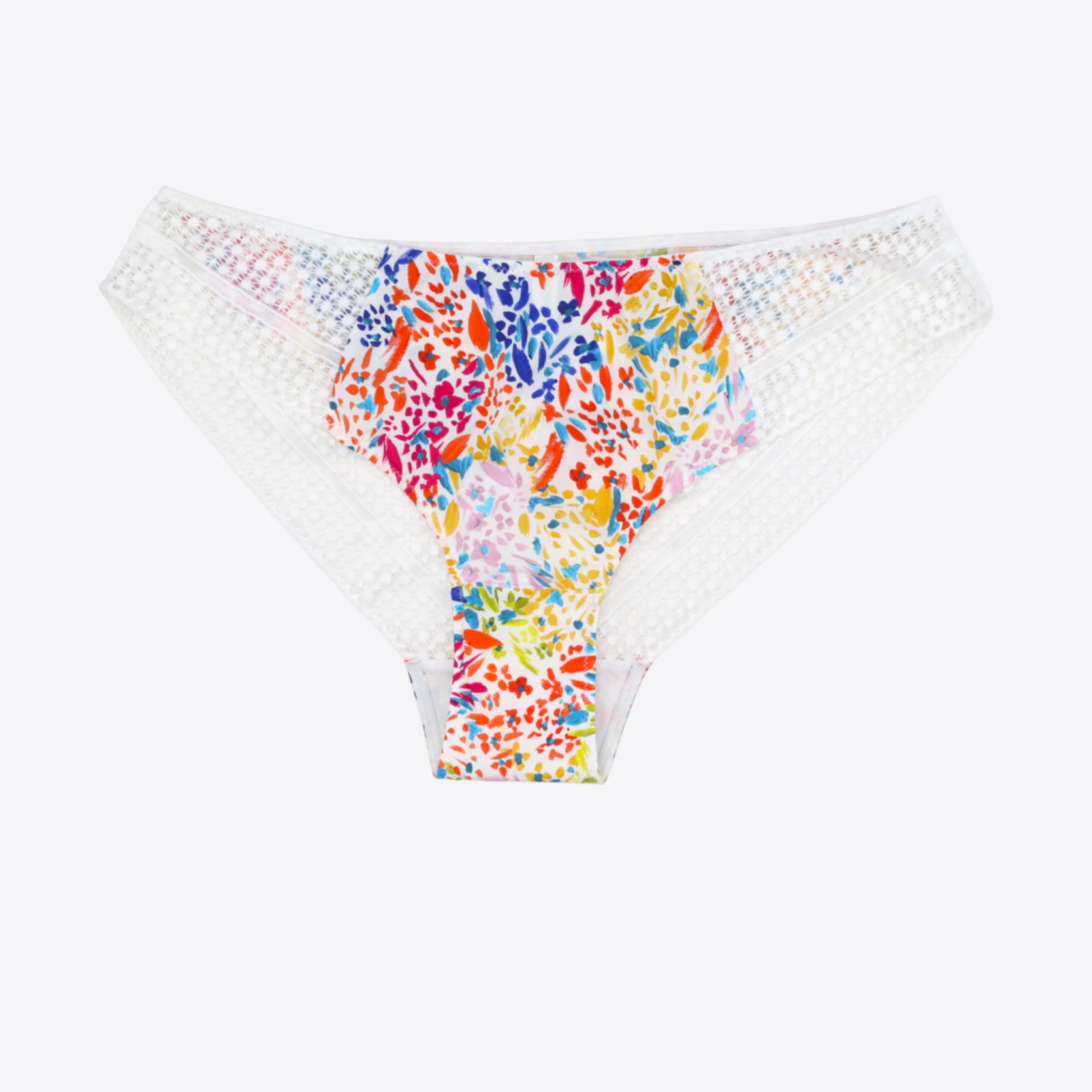 Culotte RougeGorge Blanc
