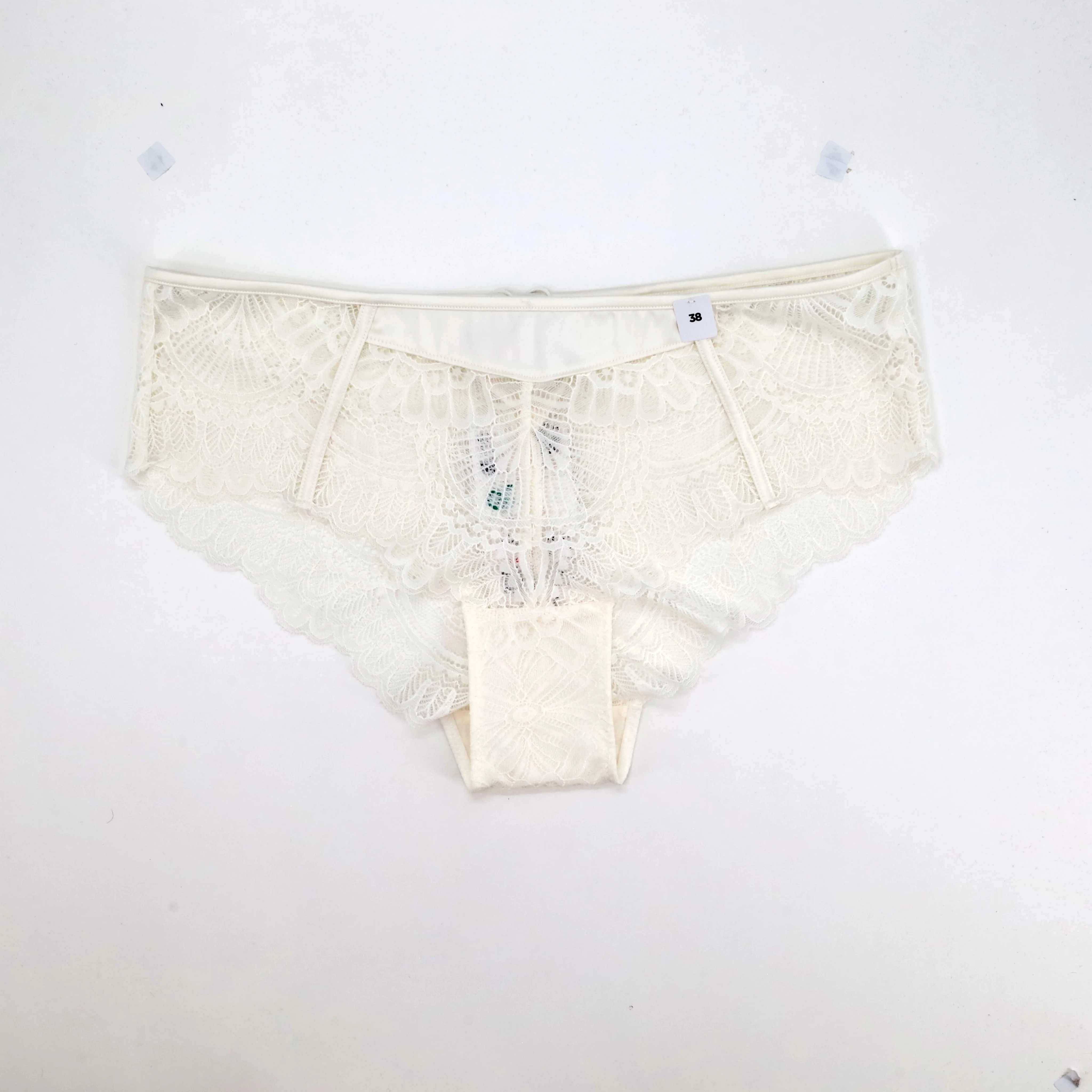 Culotte RougeGorge Blanc