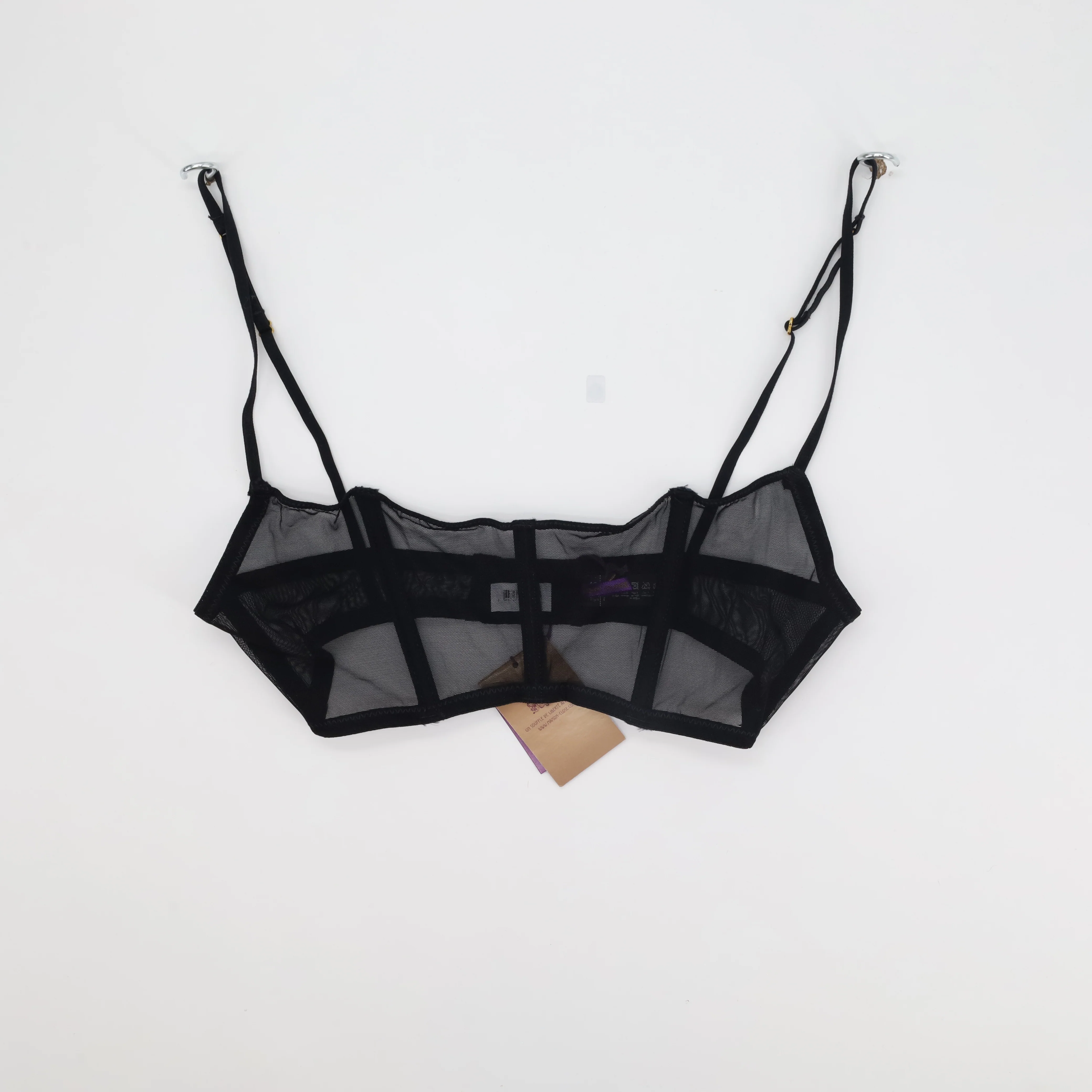 Soutien-gorge Maison Close Noir - Image 2