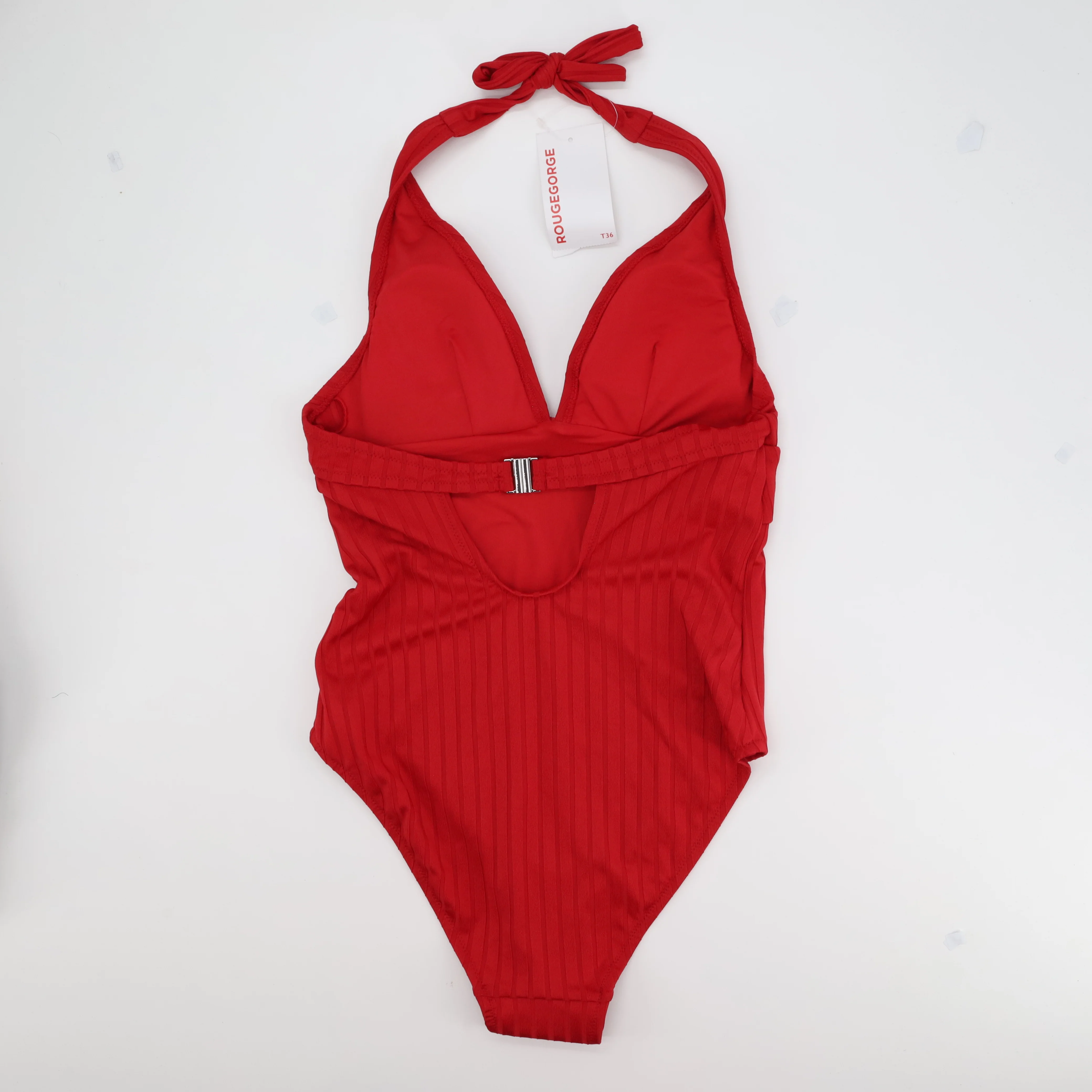Maillot 1 pièce RougeGorge Rouge - Image 2