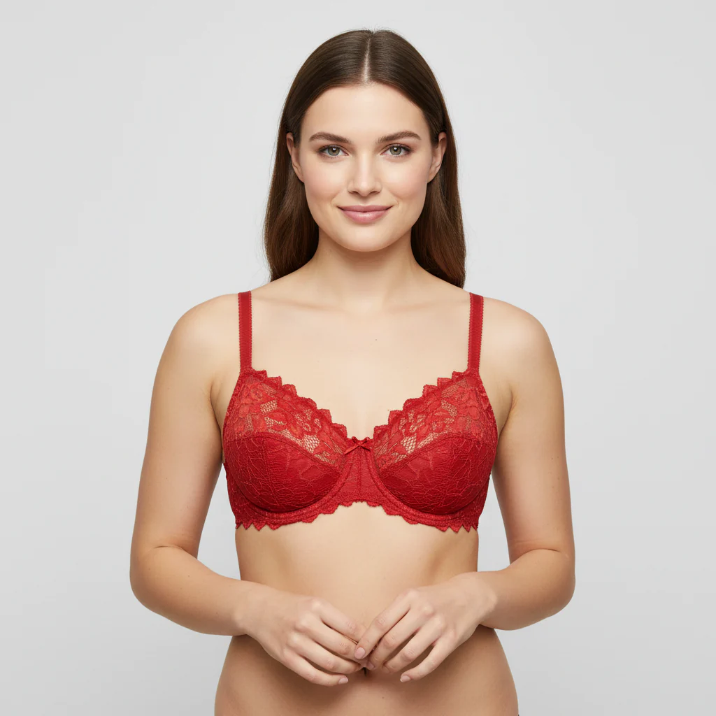 Soutien-gorge Sans Complexe Rouge