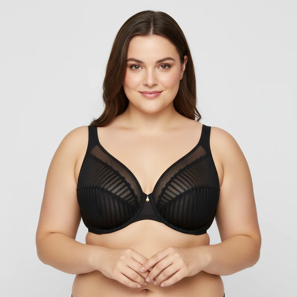 Soutien-gorge Rose Noir