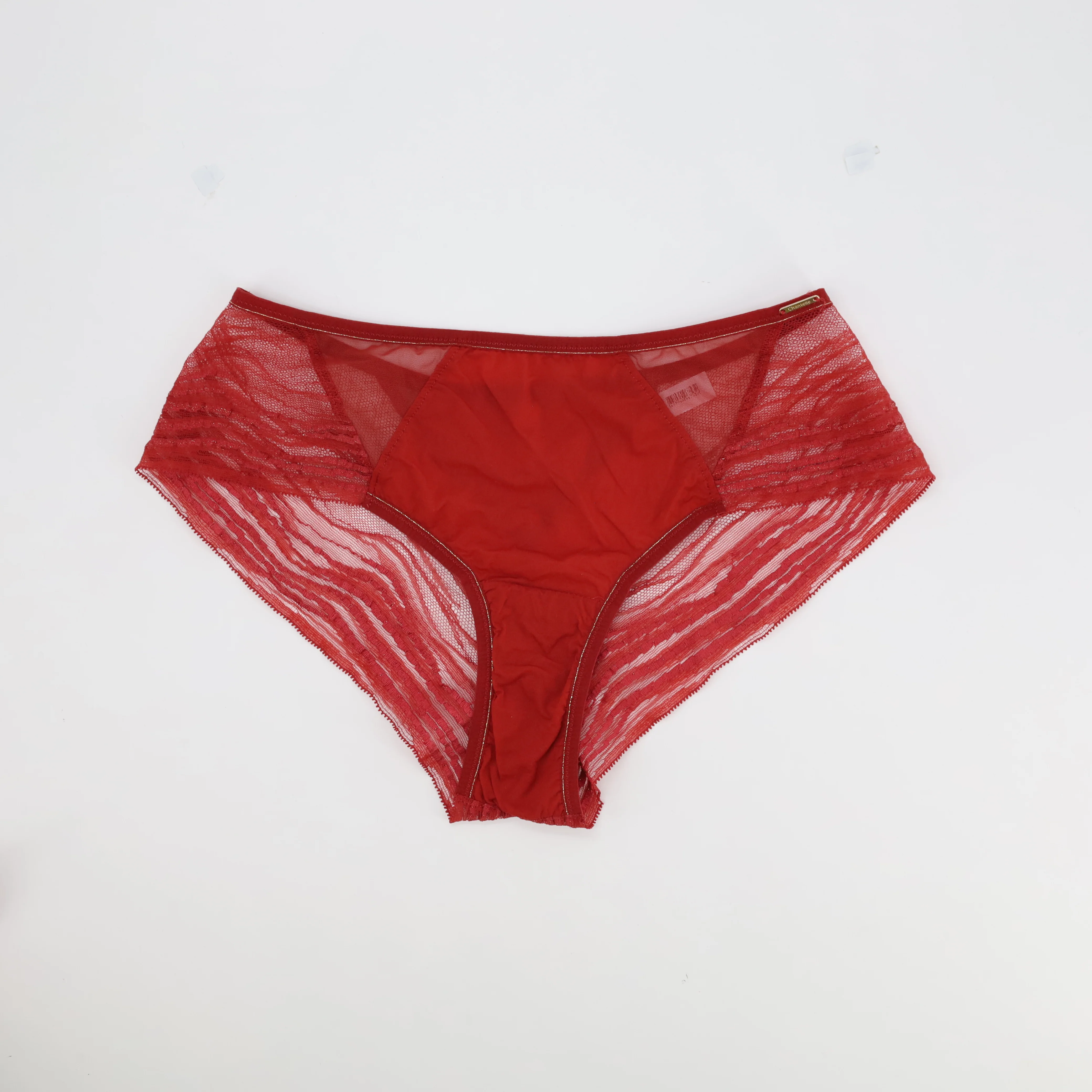 Culotte Chantelle Rouge