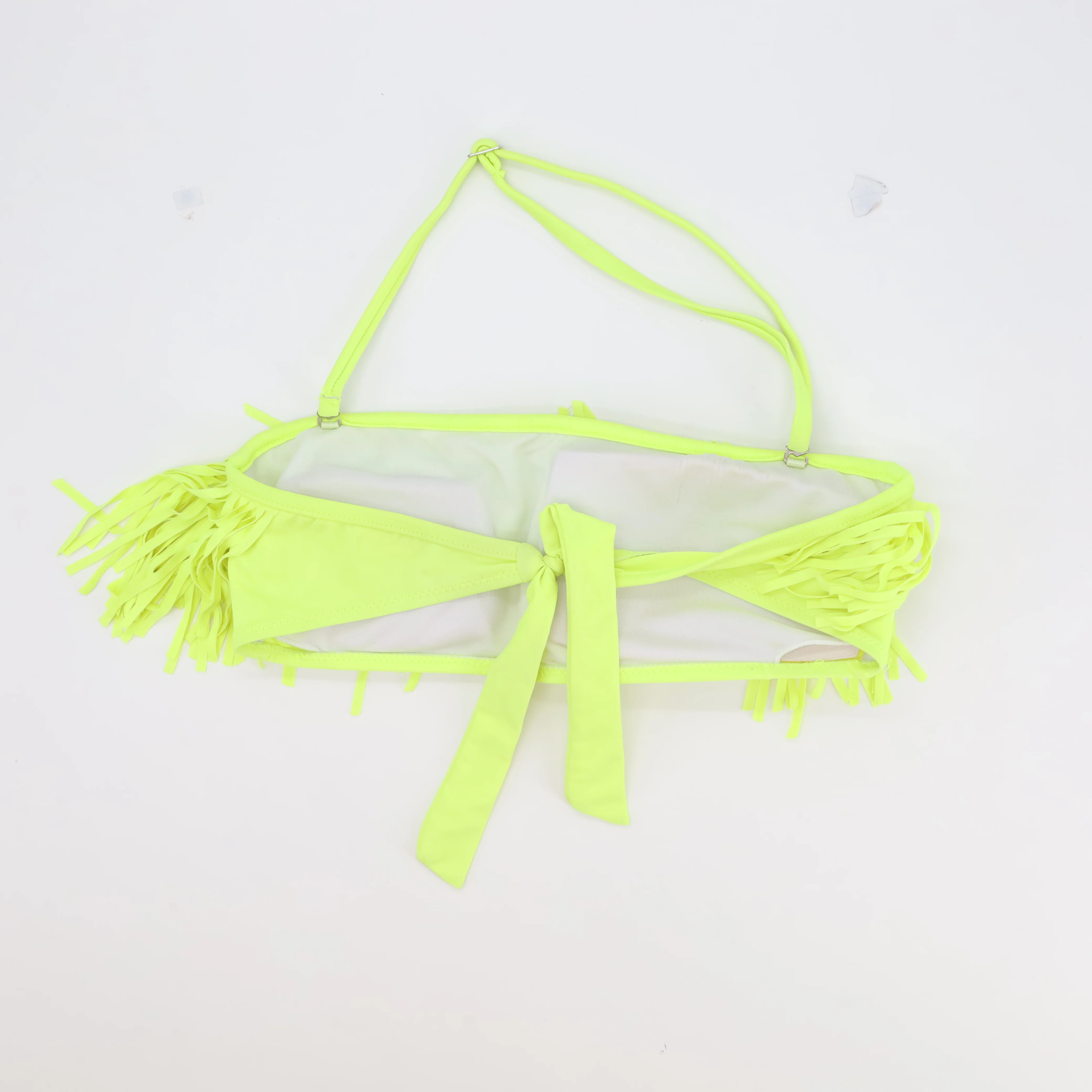 Haut de maillot Power Flower Jaune - Image 3