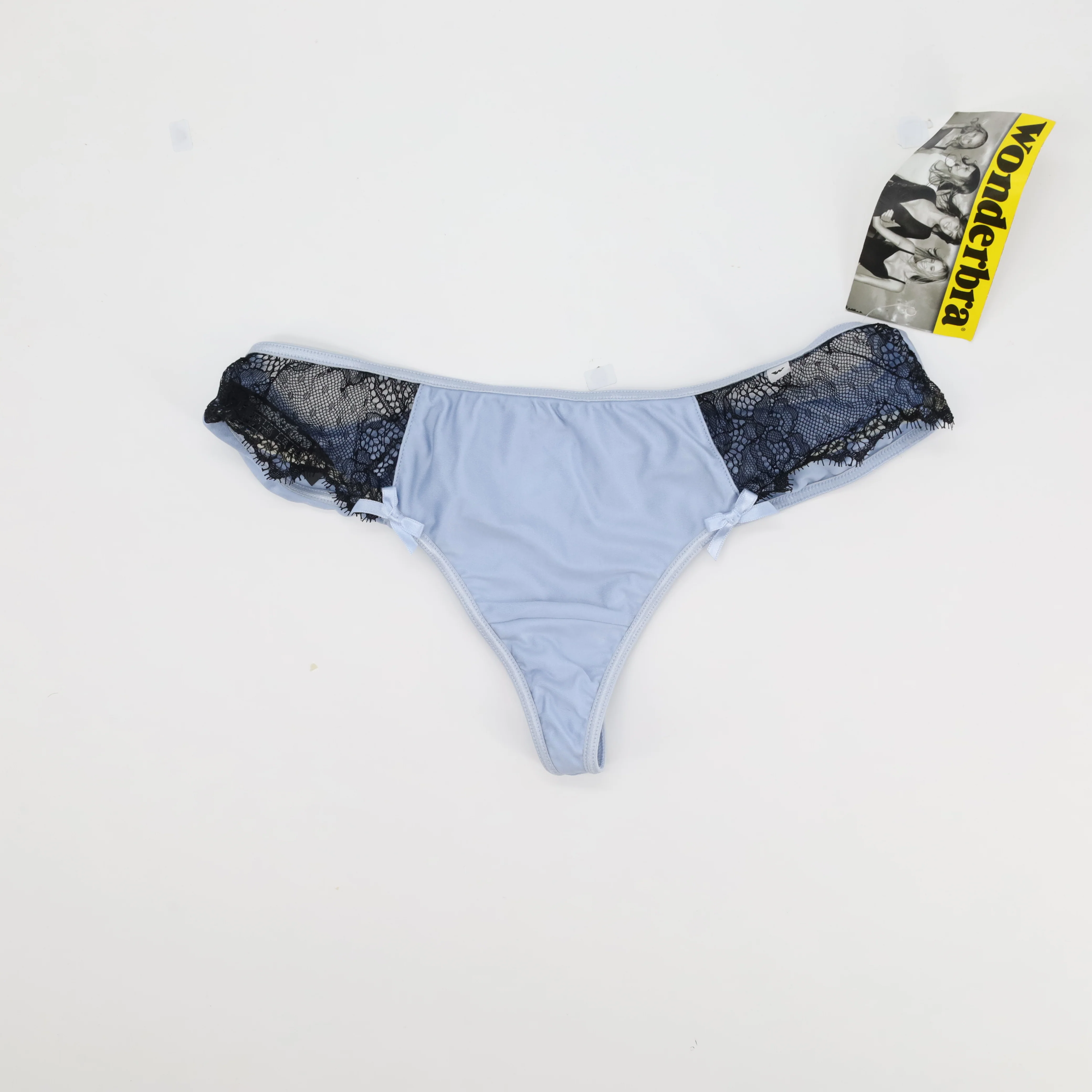 String Wonderbra Bleu