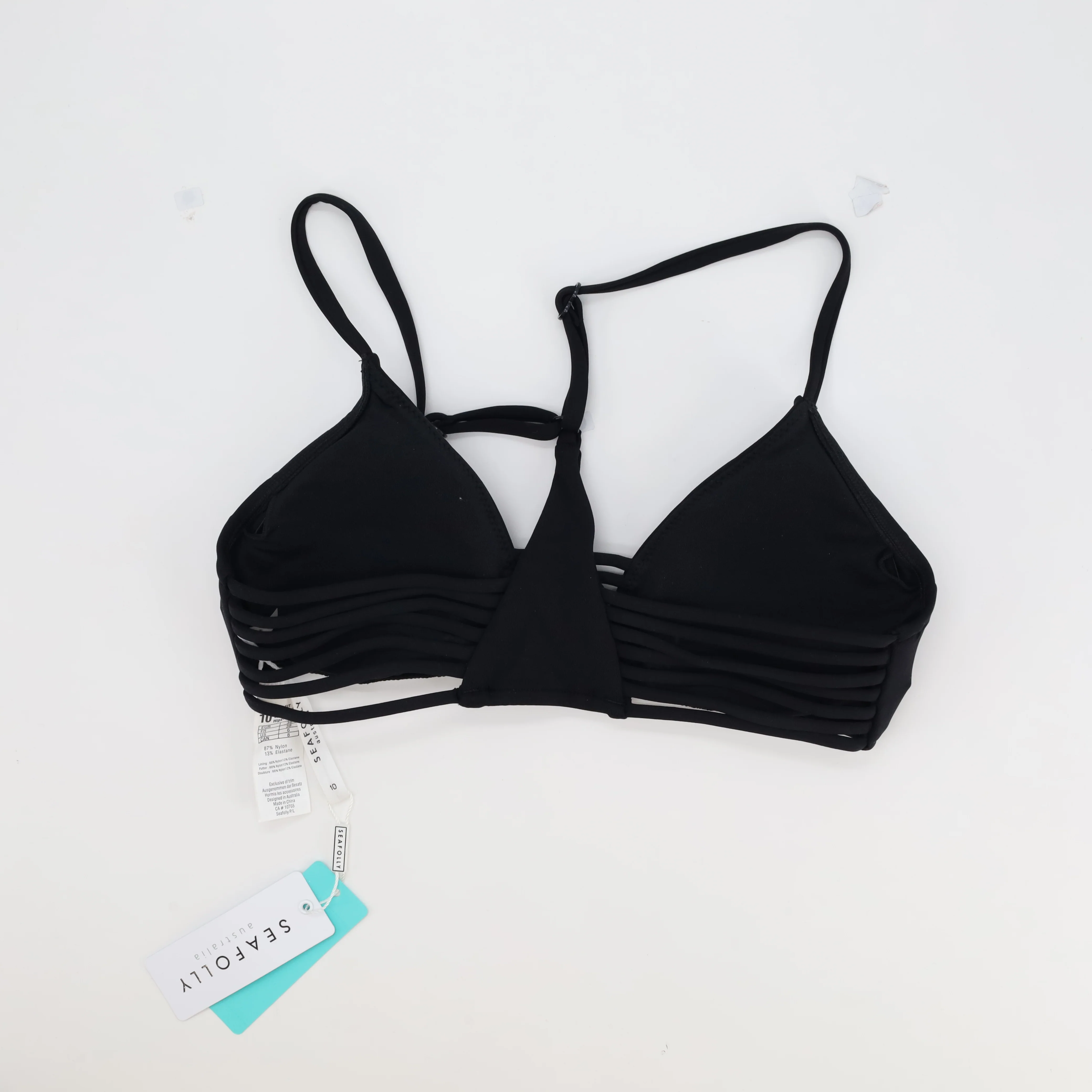 Haut de maillot Seafolly Australia Noir - Image 3