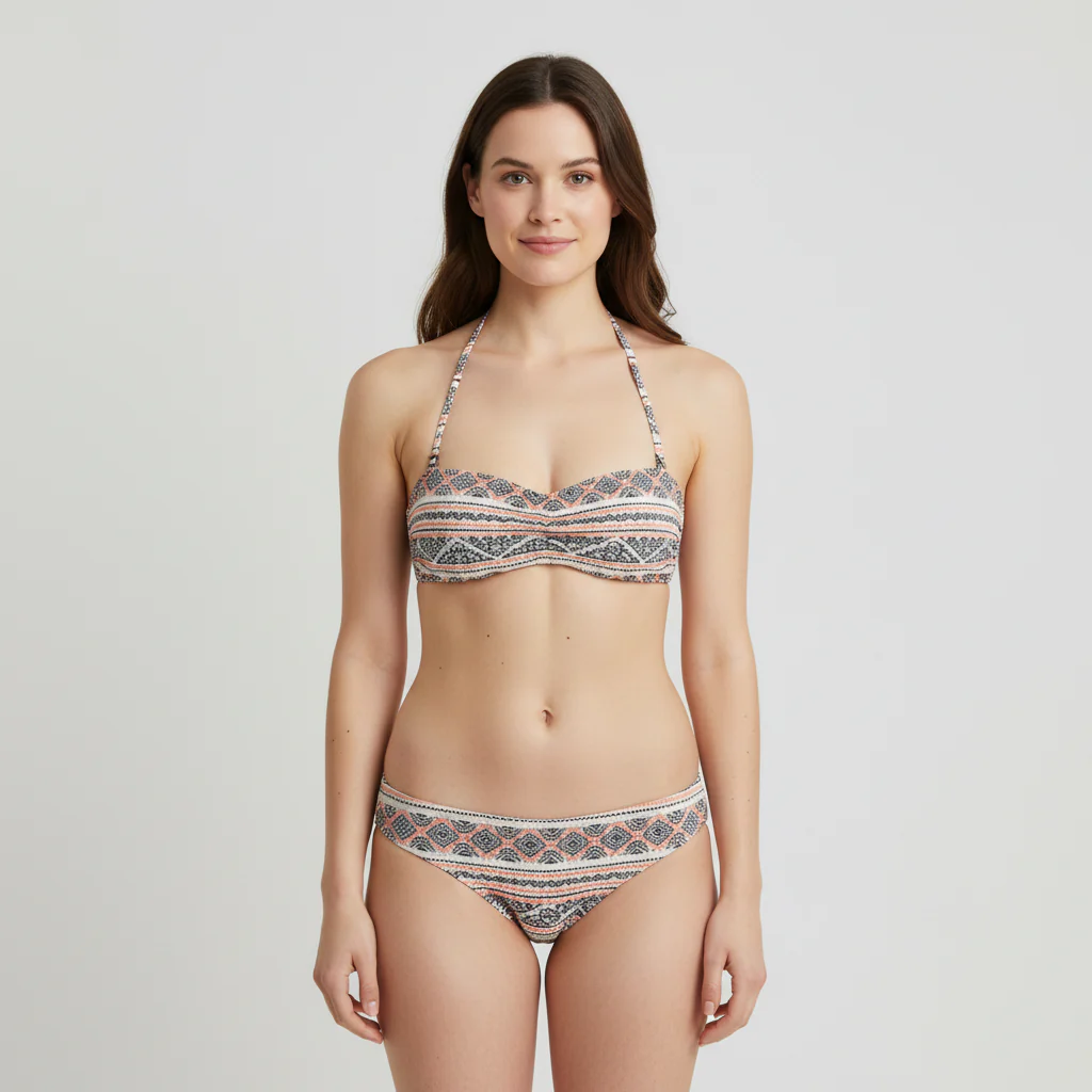 Haut de maillot La Redoute Beige