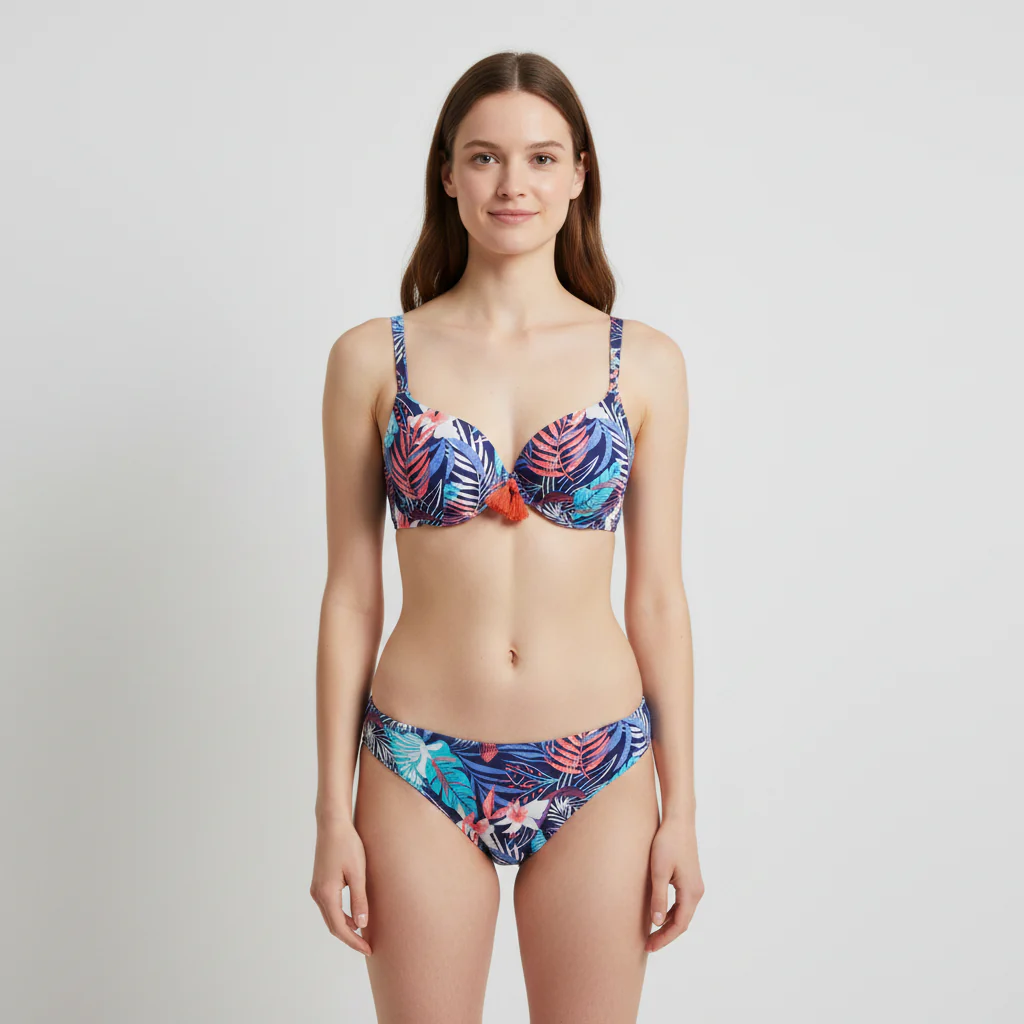 Haut de maillot RougeGorge Bleu