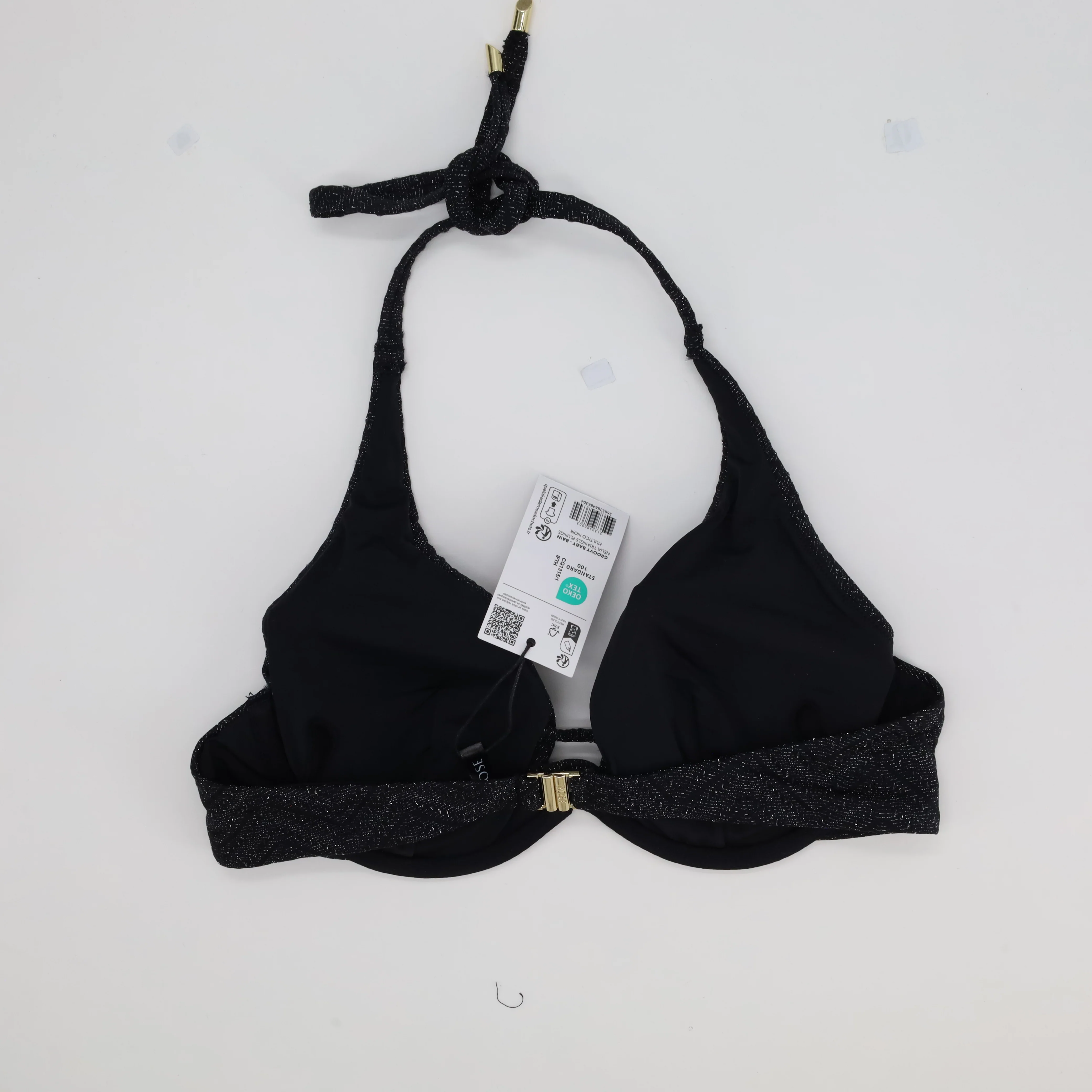 Haut de maillot Rose Noir - Image 3