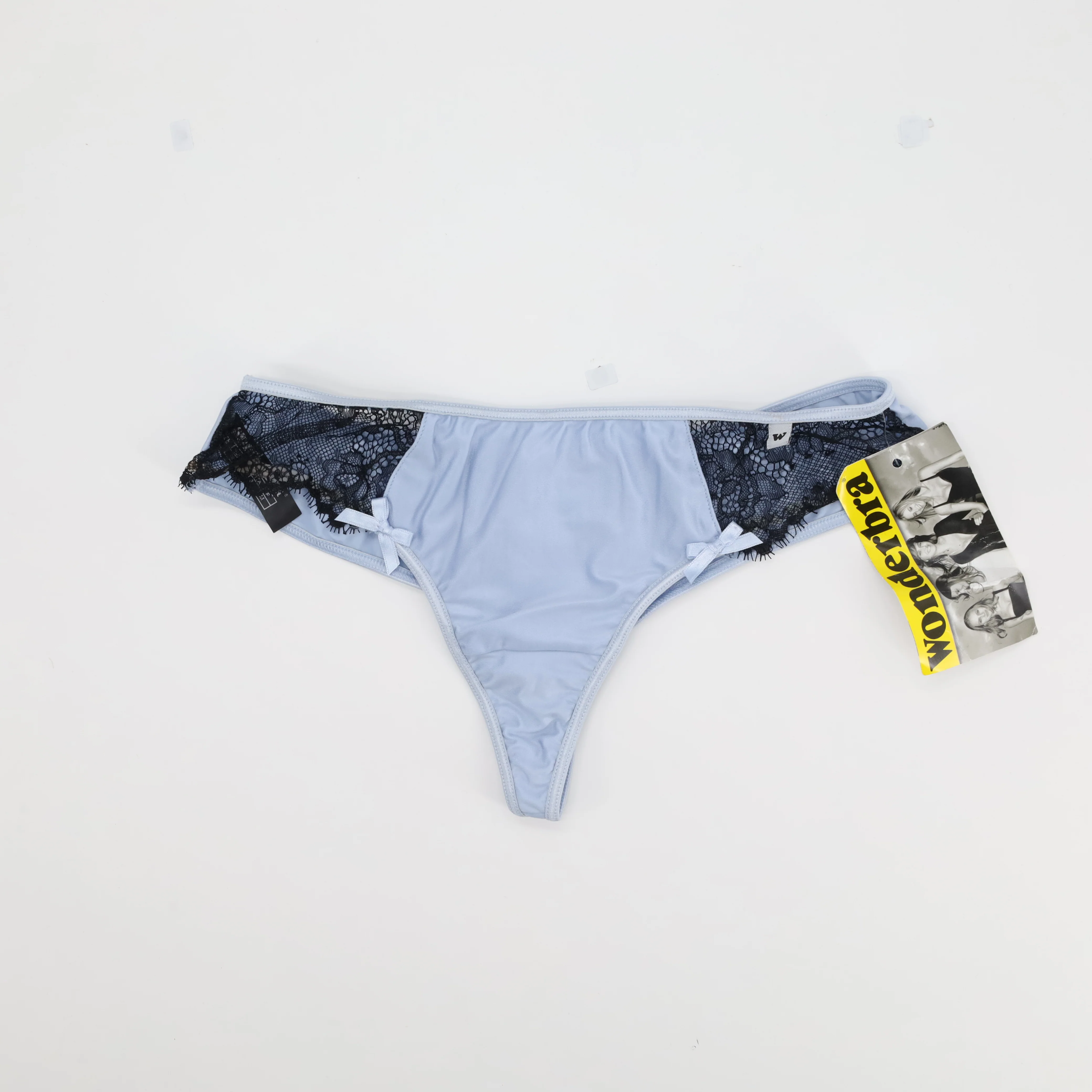 Tanga Wonderbra Bleu