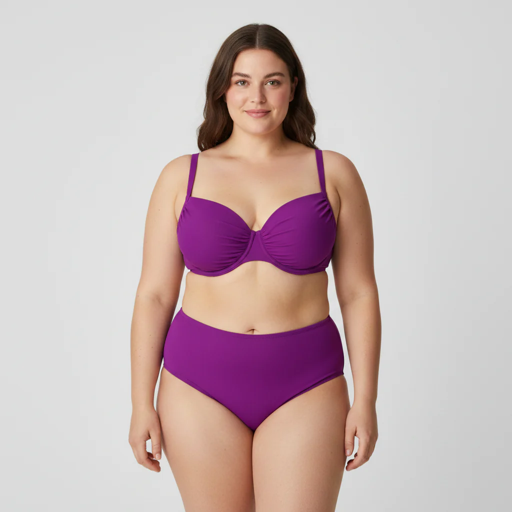 Haut de maillot RougeGorge Violet