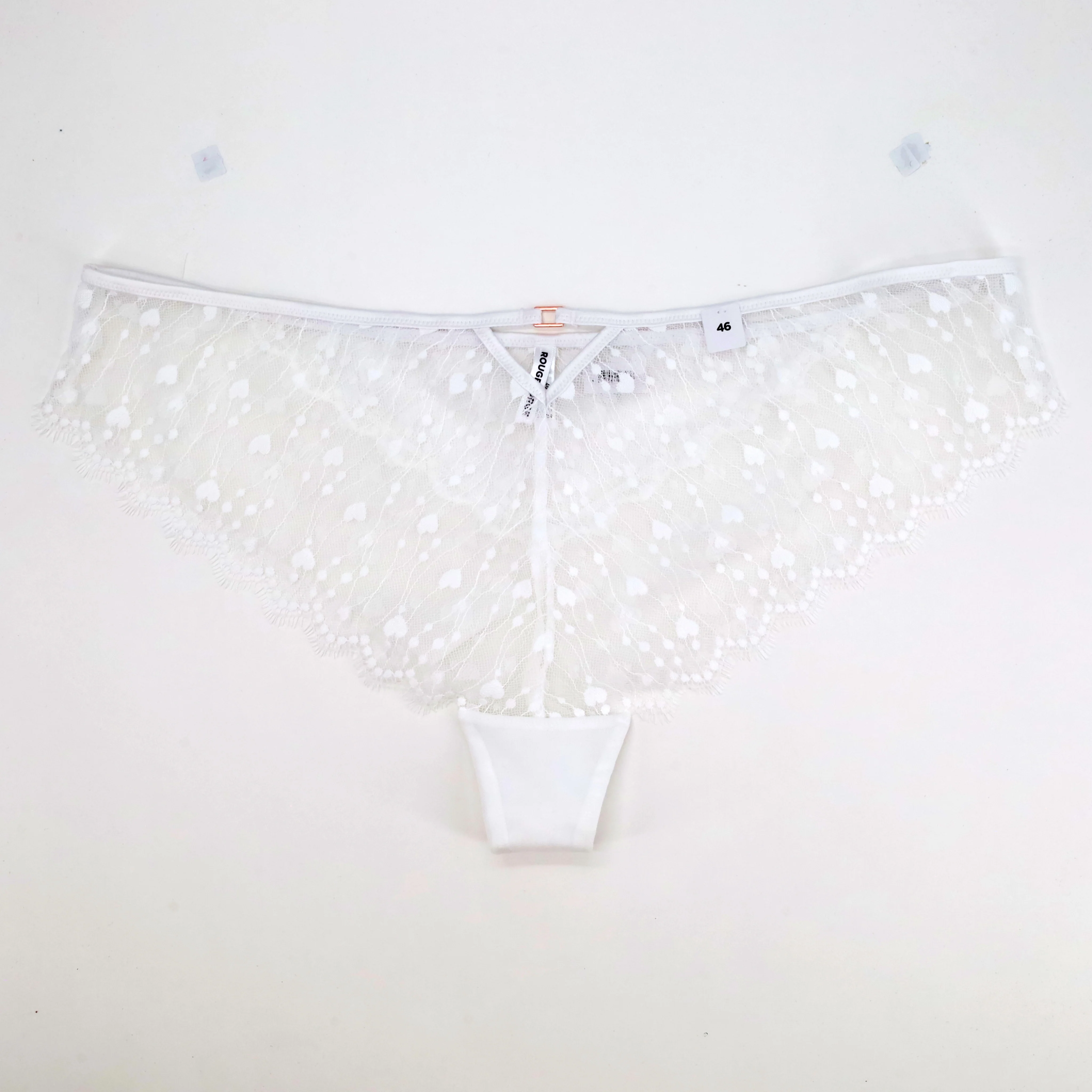 Culotte RougeGorge Blanc